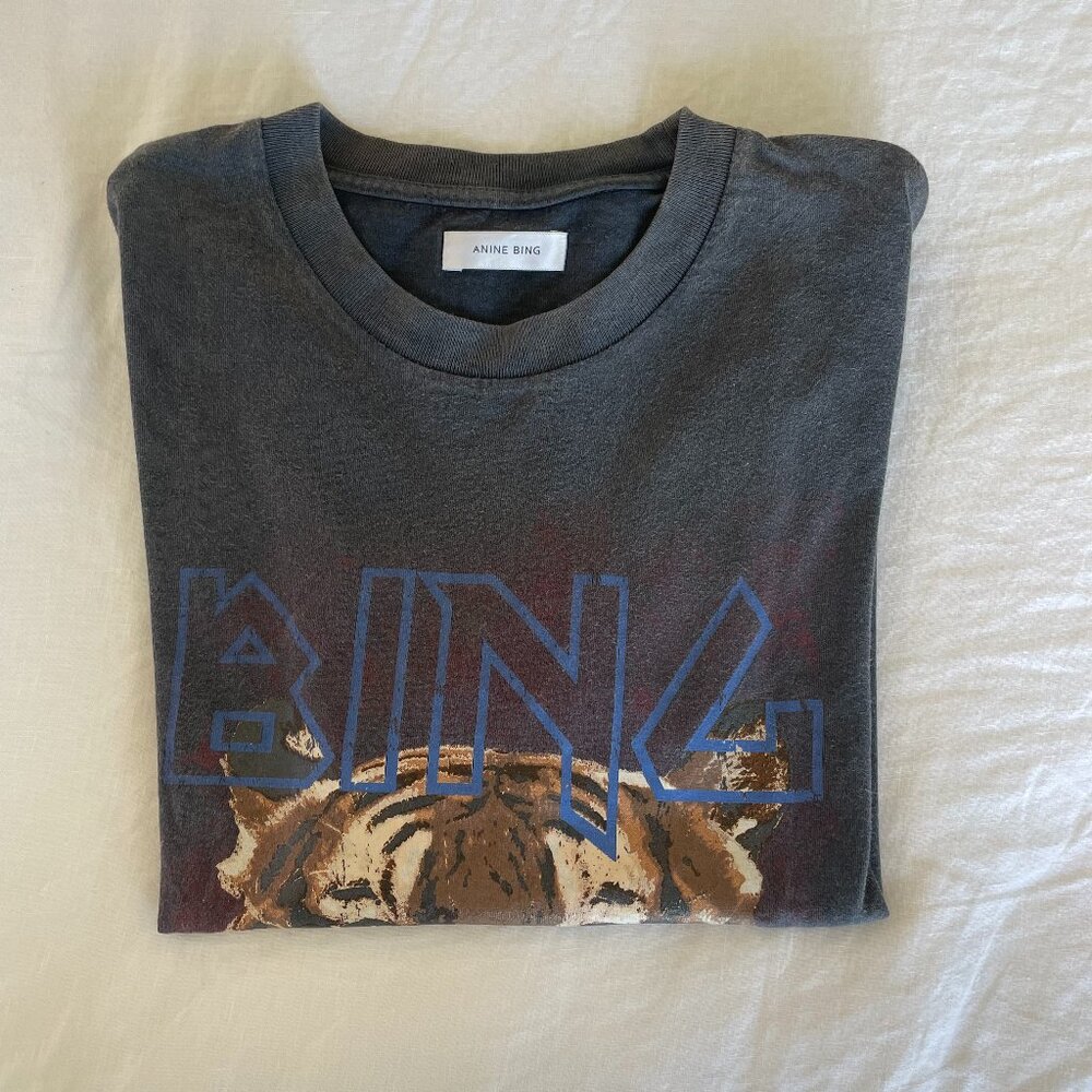 ANINE BING TIGER GRAPHIC TEE | Size XS